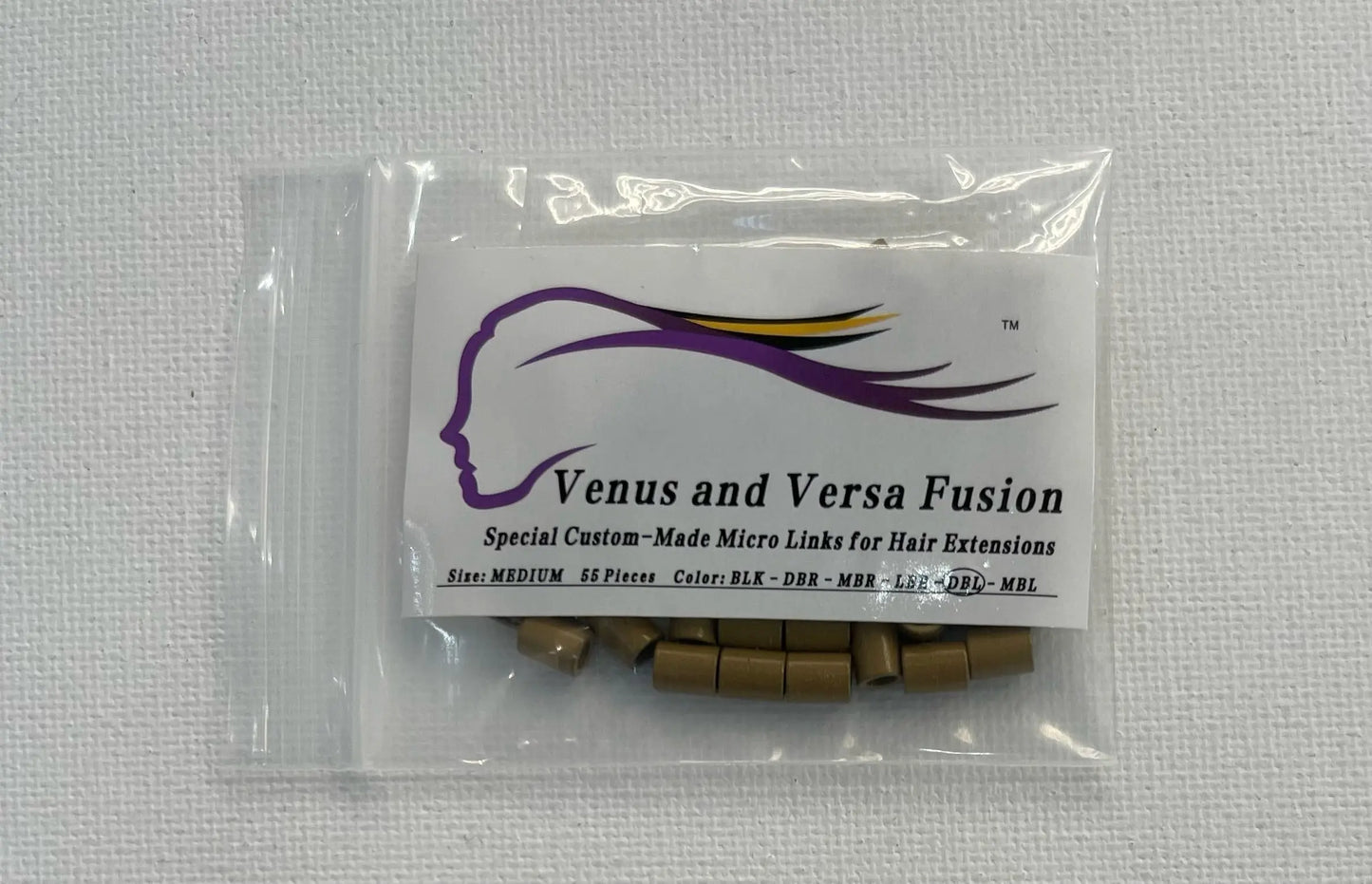 Beads 55 pc | Medium Size | Dark Blonde - Ciao Bella Luxury Hair