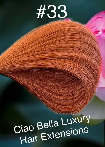 Clip-In Hair | 24" Remy | 180 g | #33 - Ciao Bella Luxury Hair