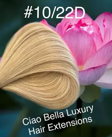 Micro-Bead Hair | 18" | #10/22-D - Ciao Bella Luxury Hair