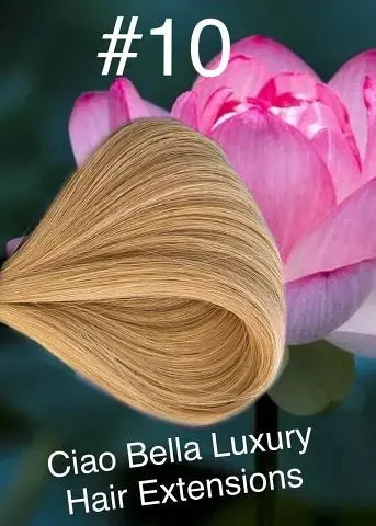 Hand-Tied Hair | 18" | #10 - Ciao Bella Luxury Hair