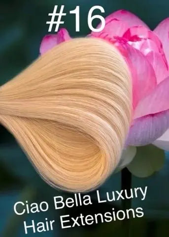 Hand-Tied Hair | 18" | #16 - Ciao Bella Luxury Hair