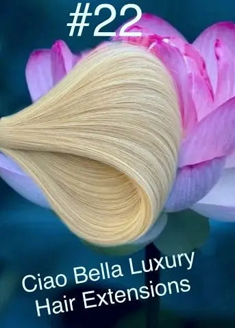 Hand-Tied Hair | 18" | #22 - Ciao Bella Luxury Hair