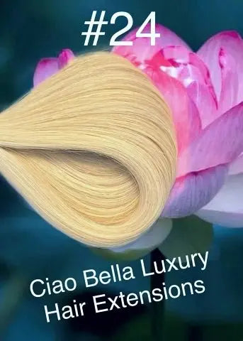 Hand-Tied Hair | 18" | #24 - Ciao Bella Luxury Hair