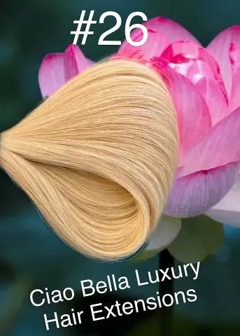 Hand-Tied Hair | 18" | #26 - Ciao Bella Luxury Hair