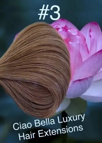 Hand-Tied Hair | 18" | #3 - Ciao Bella Luxury Hair