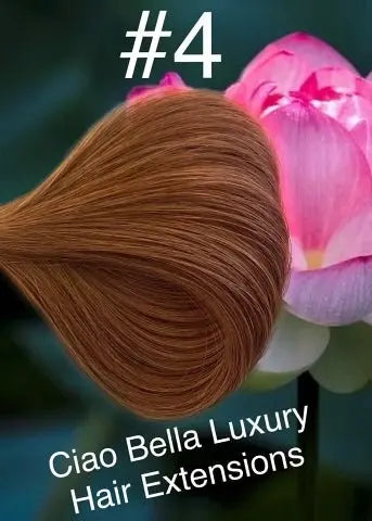 Hand-Tied Hair | 18" | #4 - Ciao Bella Luxury Hair