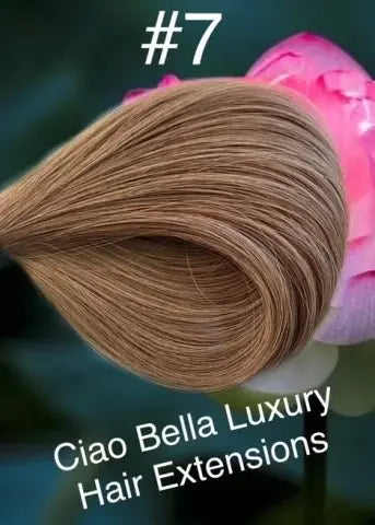 Hand-Tied Hair | 18" | #7 - Ciao Bella Luxury Hair